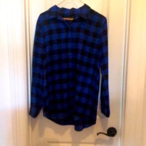 Gap women’s LS flannel button up